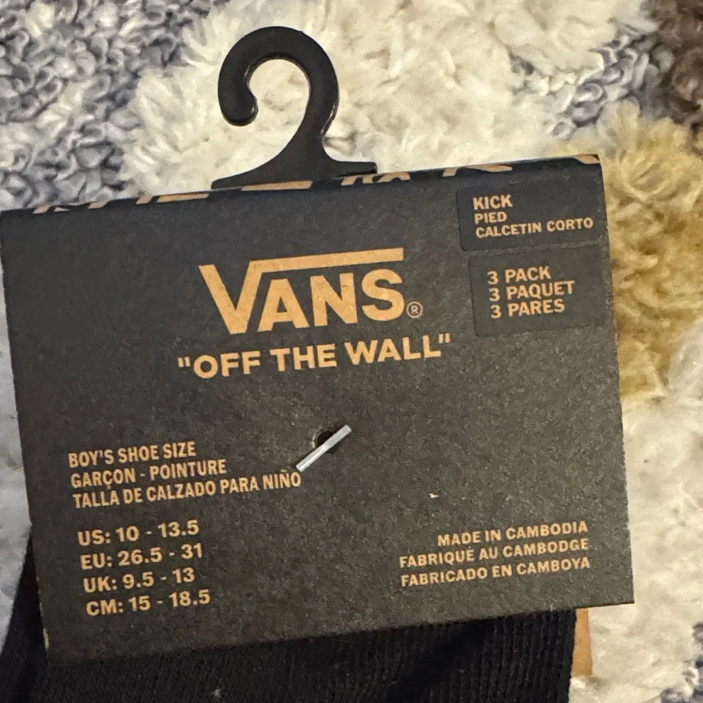 Vans Off the Wall No-Show Socks 3 Pairs